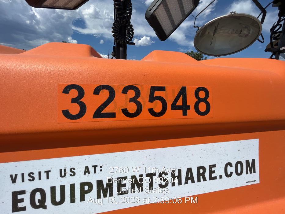 2023 Generac MLT2 Diesel, Flex Switch 120V Input, Powerzone Controller, (4) 320W LED Lights, 4kW Generator, 39.9 Gal Fuel Tank, 2" Ball, T3