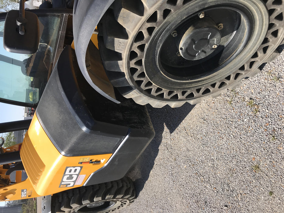 2018 JCB 510-56 JCB 510-56 74 HP w/Open ROPS, Beacon, Aux Hydraulics, Worklights, Solid Tires