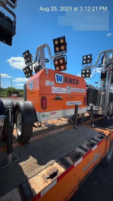 2024 Wanco WLTT-4MM4K Diesel, Deep Sea Controller, Shore Power Plug, Auto Start, (4) 350W LED Floodlights, 4kW Generator, 60 Gal Fuel Tank, 2" Ball, T3