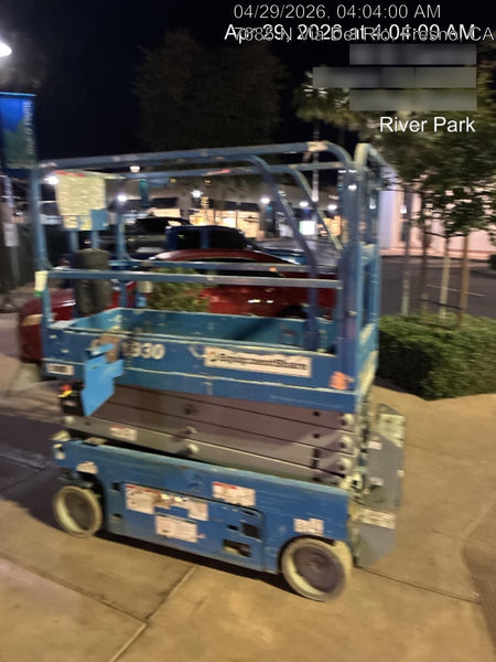 2019 Genie GS-1930 Half Height Swing Gate, 800W Inverter