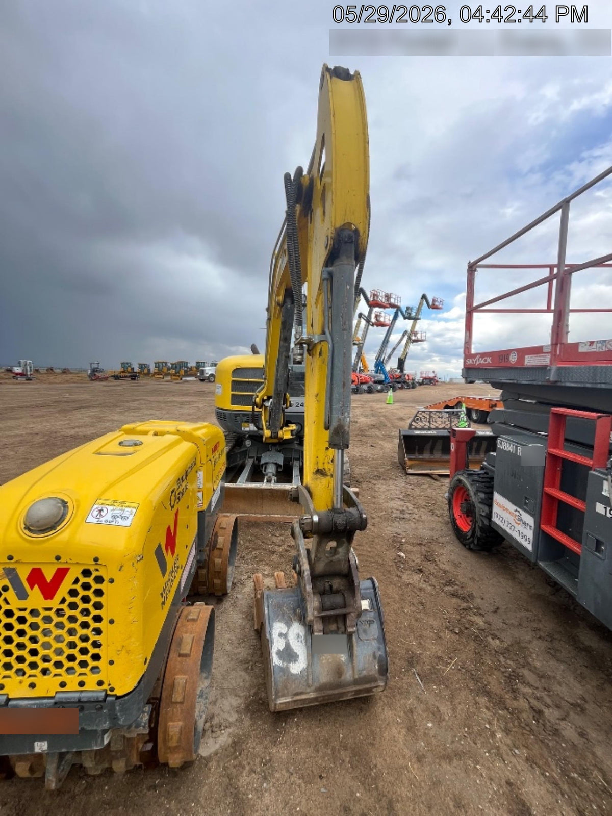 2019 Wacker Neuson EZ53 WACKER NEUSON EZ53 12K Excavator, TRK,LGD,CAB,PC