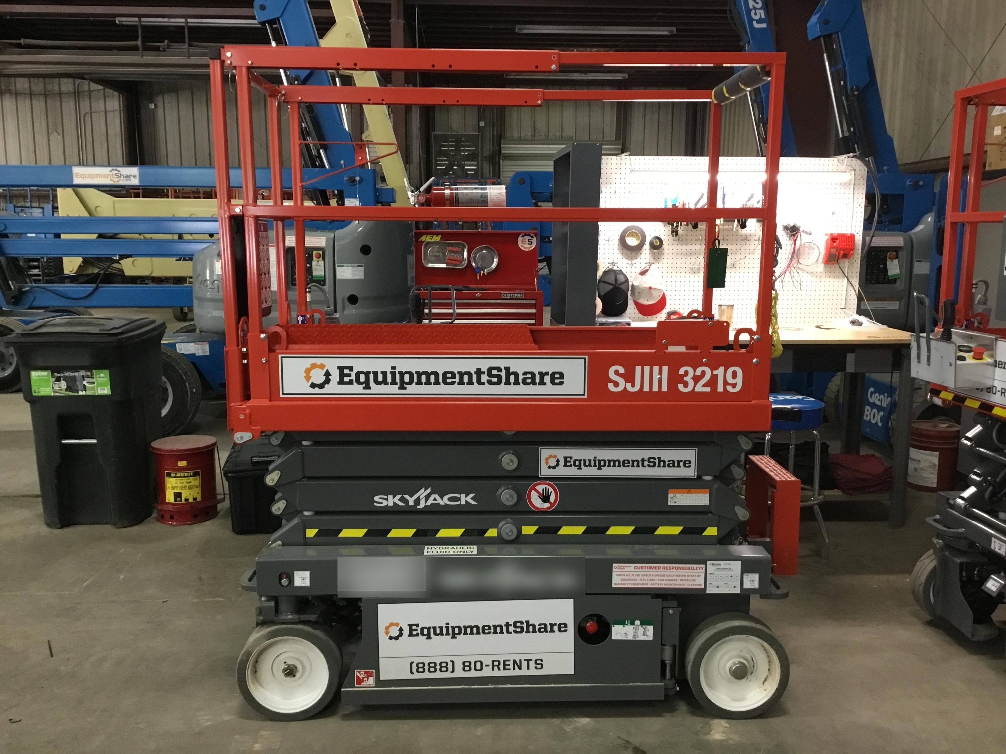 2019 Skyjack SJIII-3219 Standard Options