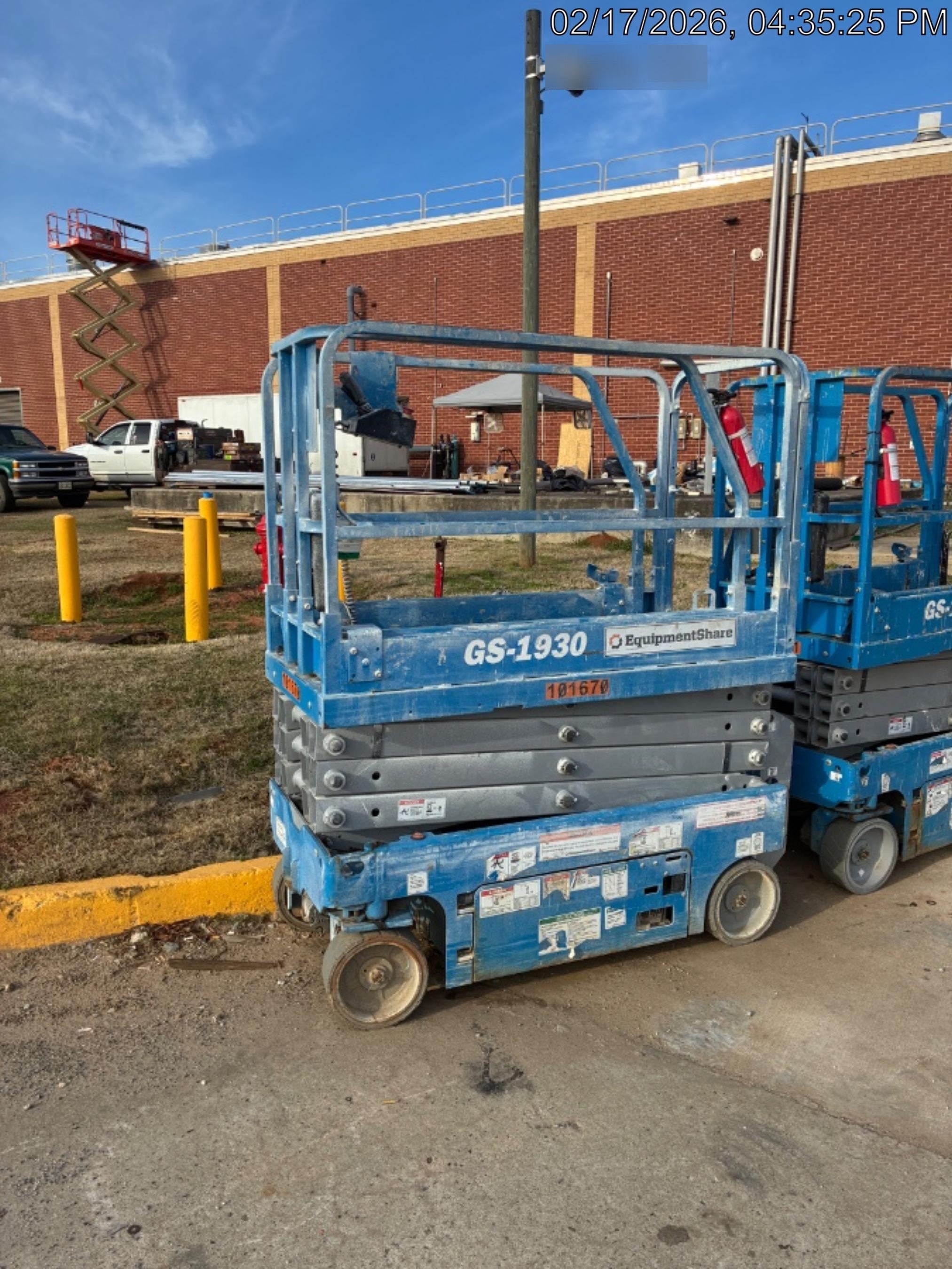 2020 Genie GS-1930 Fixed rails with chain entry gate - Pre A92.20