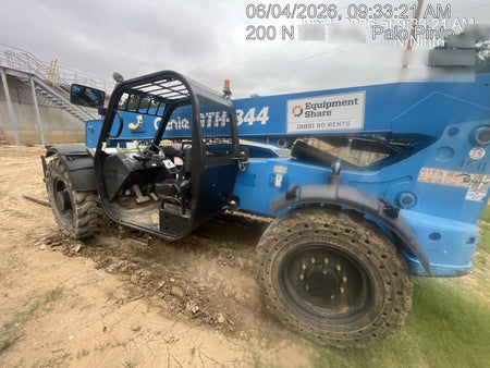 2017 Genie GTH-844 Solid Tires, Open Cab