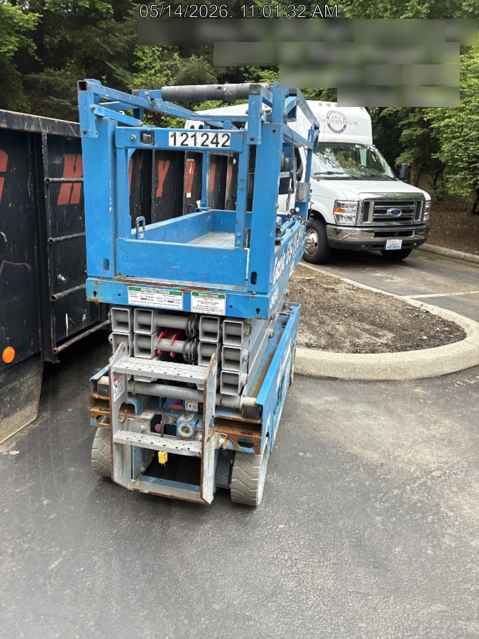 2020 Genie GS-1930 Solid Non Marking Tires, Beacon, Folding rails with half height swing gate, Telematics