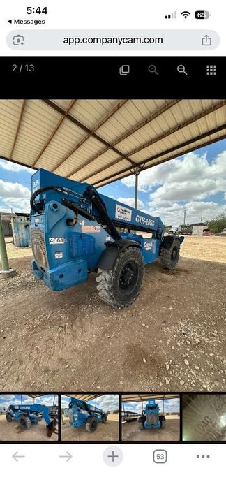 2017 Genie GTH-1056 Genie GTH1056, Solid Tires, 60" carriage, Light Kit, Open ROPS