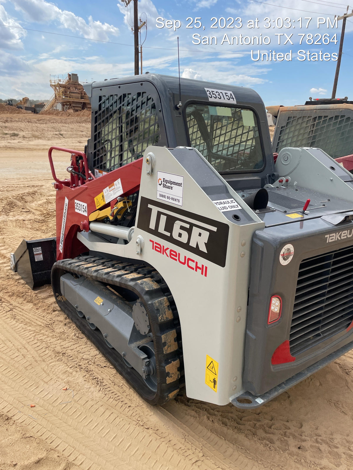 2023 TAKEUCHI TL6CR