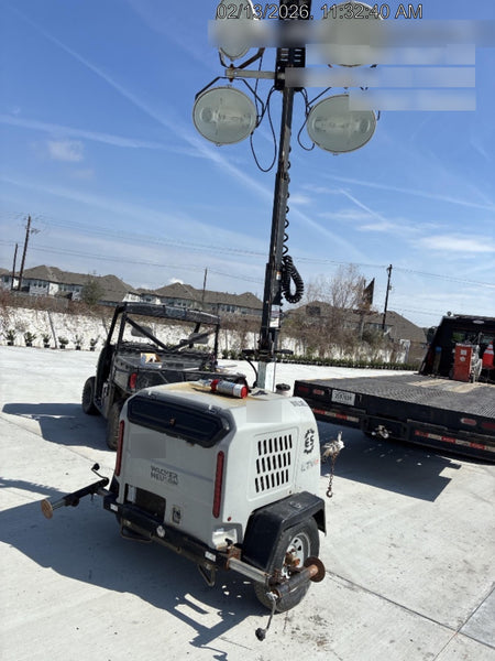 2018 Wacker Neuson LTV6L-MH Wacker Neuson LTV6L Mobile Light Tower w/Fuel Level Sensor Installed