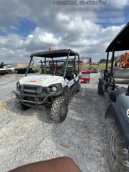 2022 Kawasaki Mule PRO-DXT Standard Options, Backup Alarm, Beacon, Plastic Hard Top, Poly Windshield, Horn Kit