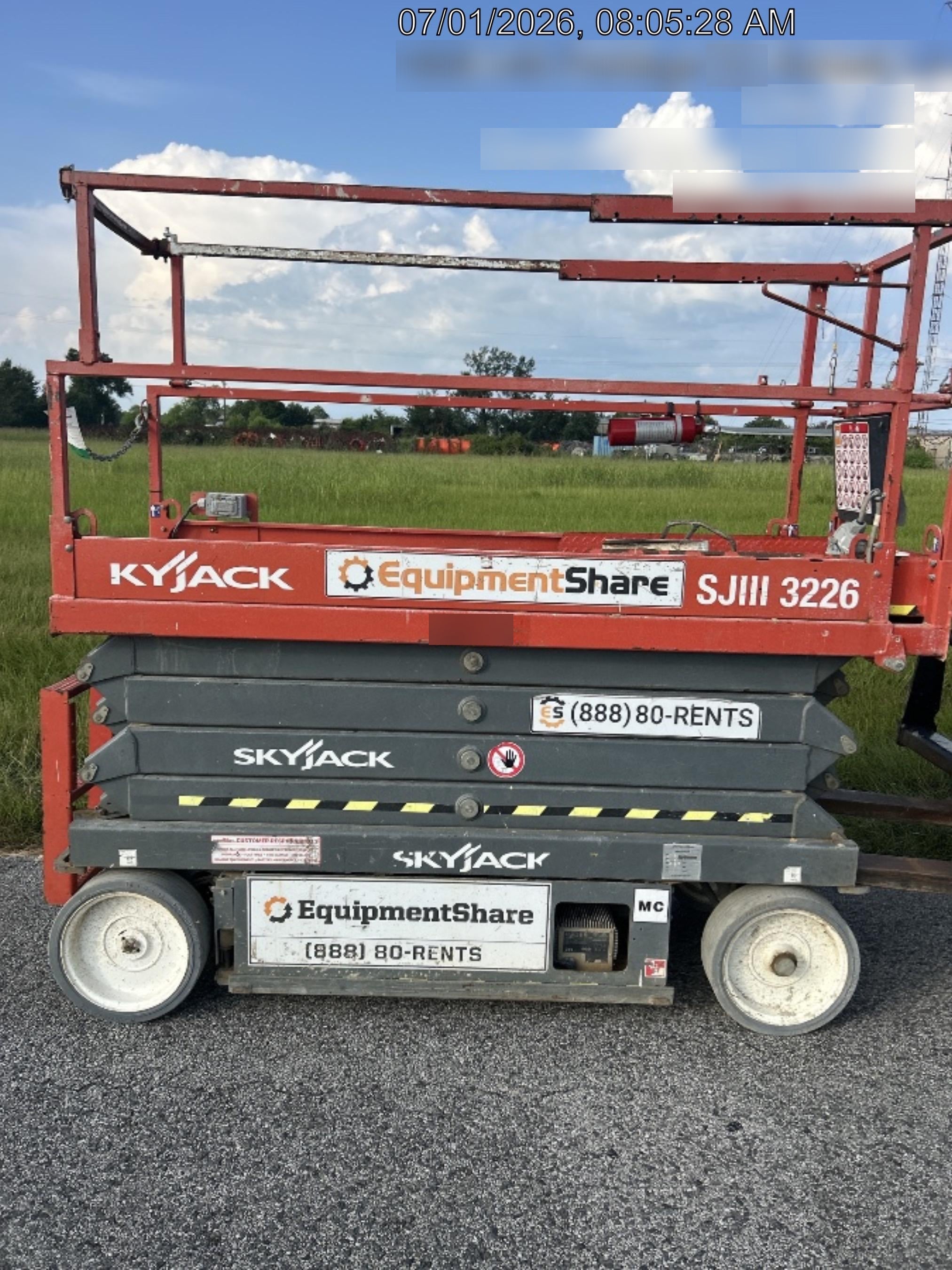 2019 Skyjack SJIII-3226 Skyjack SJIII3226 Standard w/Trojan Batteries