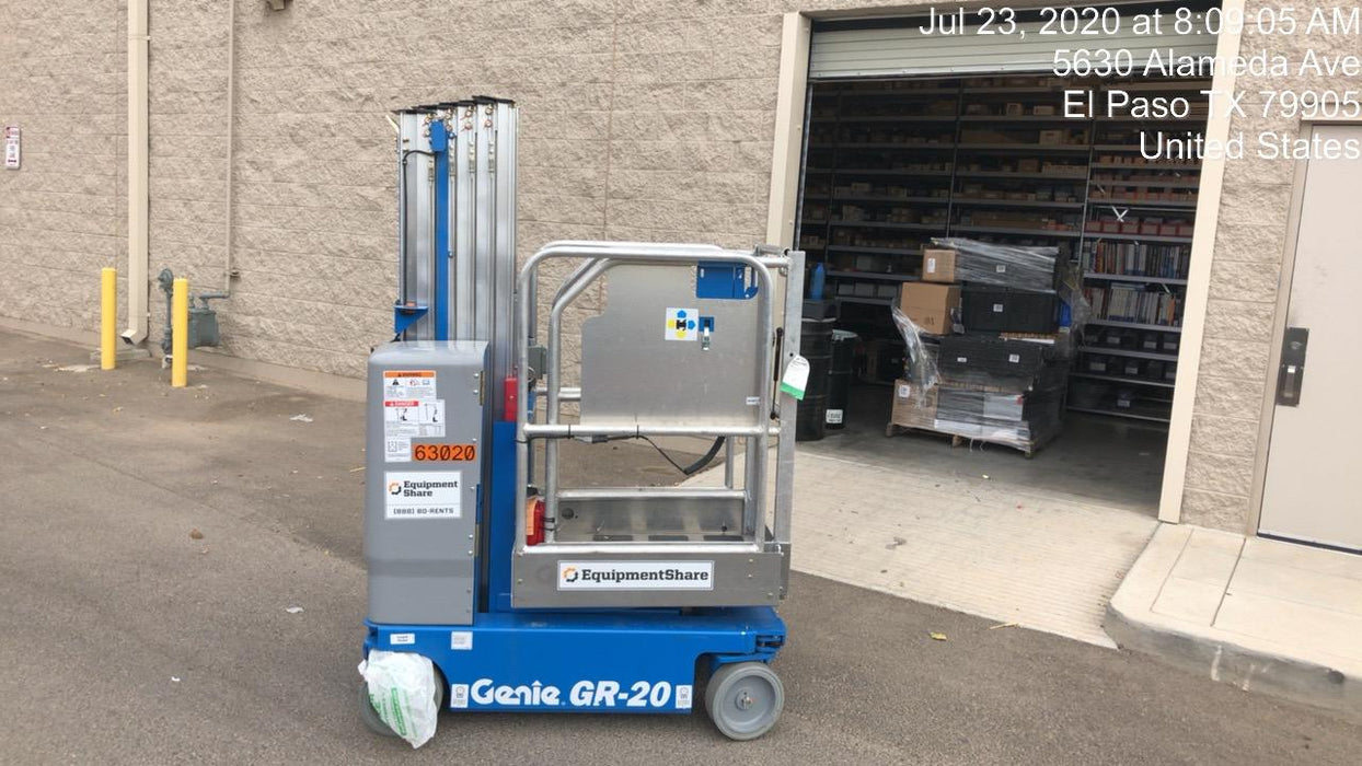 2020 GENIE GR-20