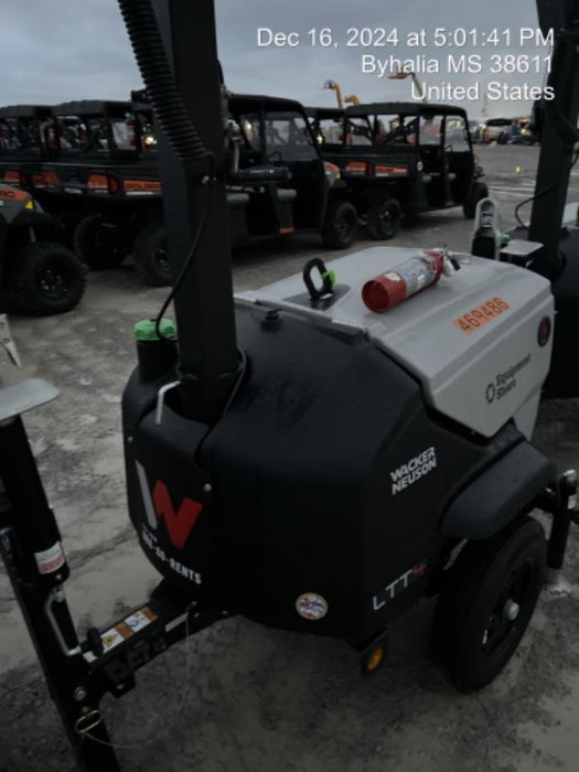 2024 Wacker Neuson LTT4 Diesel, Kohler KDW702, Deep Sea Controller, Auto Start, LED 320W, Bypass Outlet, T3