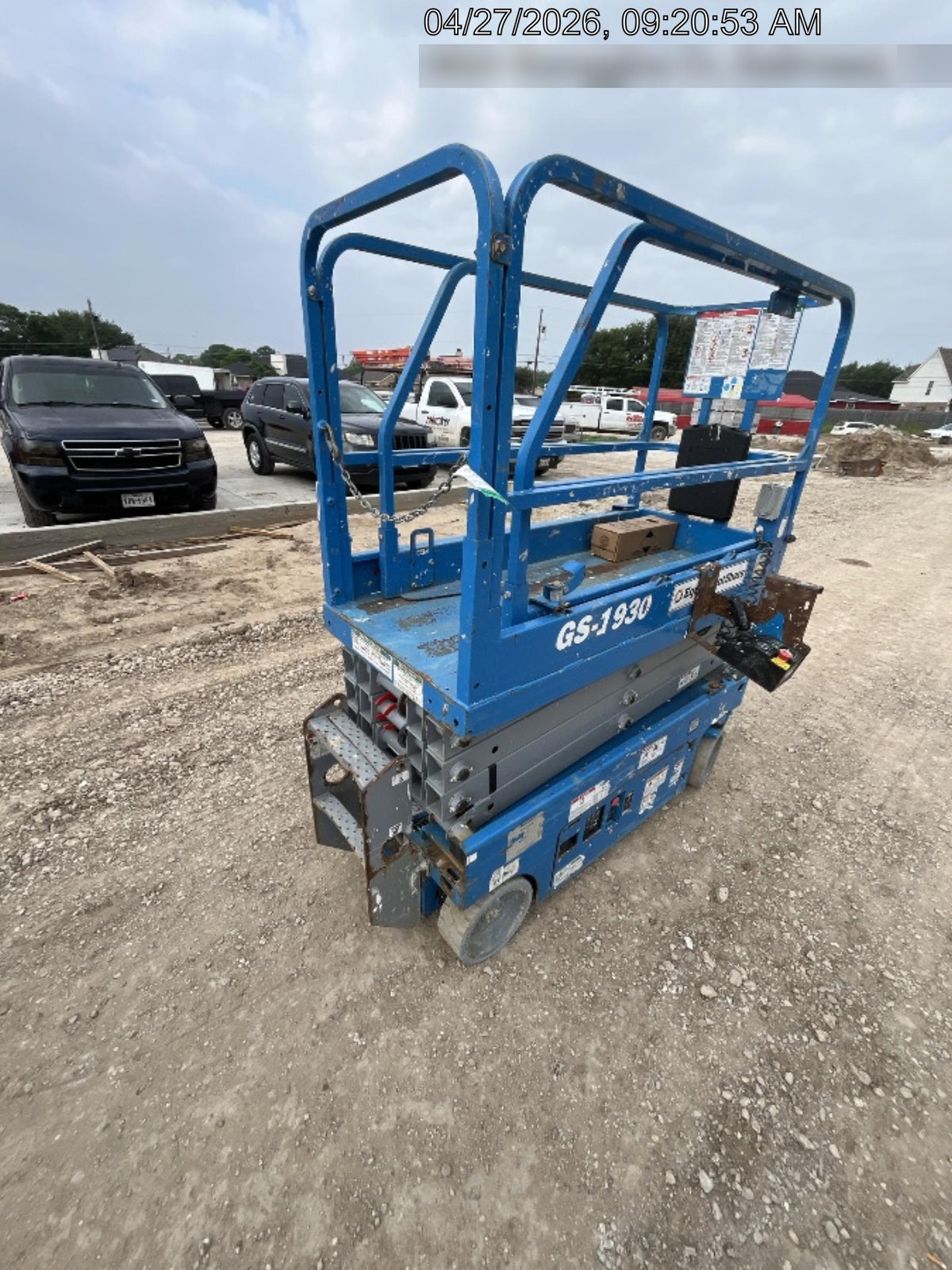 2019 Genie GS-1930 Fixed rails with chain Entry