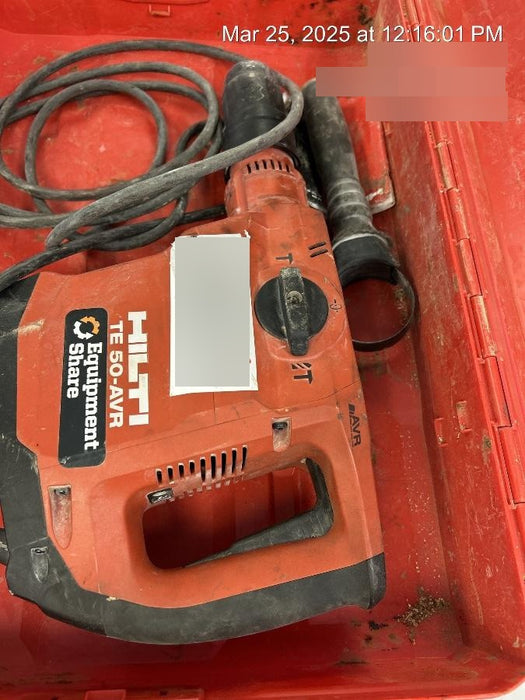 2019 HILTI TE 50-AVR