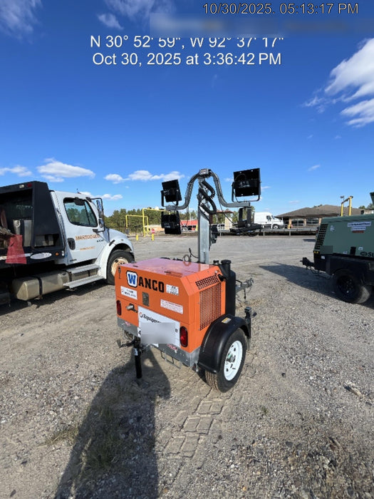 2024 Wanco WLTT-4MM4K Diesel, Deep Sea Controller, Shore Power Plug, Auto Start, (4) 350W LED Floodlights, 4kW Generator, 60 Gal Fuel Tank, 2" Ball, T3