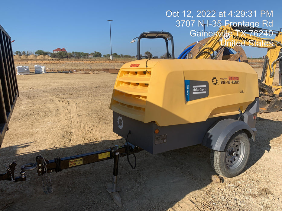 2022 ATLAS COPCO XAS188 CWK
