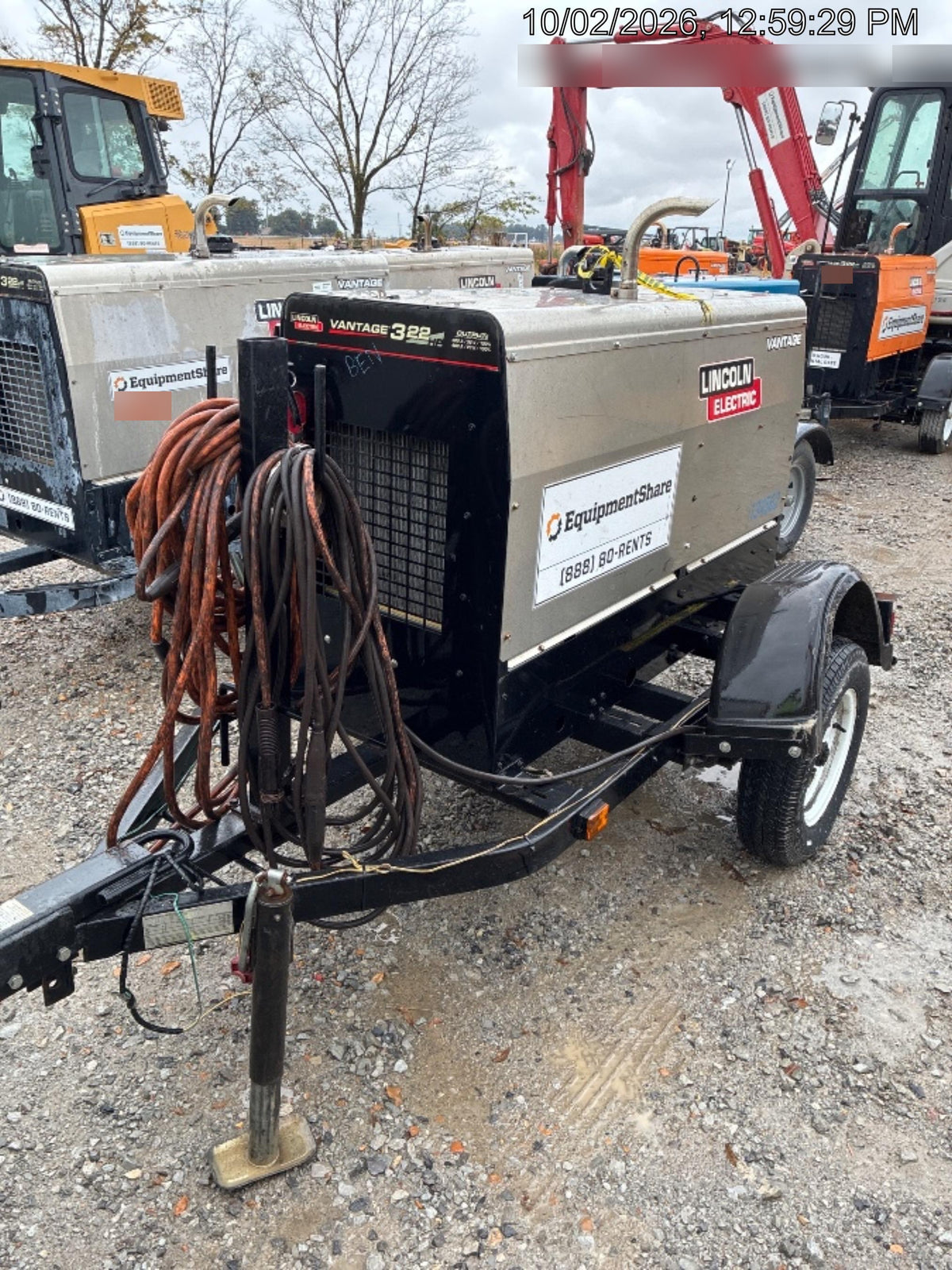 2021 Lincoln Electric Vantage 322 Ready Pak 3
