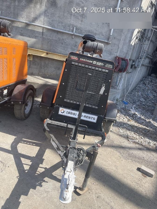 2021 Lincoln Electric Vantage 549X Ready Pak 3, ORANGE (includes trailer, cable rack, fender light kit)