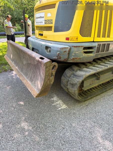 Wacker Neuson ET90 Cab, Long Dipperstick, Track, Bucket
