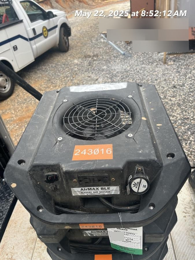 2022 PHOENIX AirMAX Radial Air Mover
