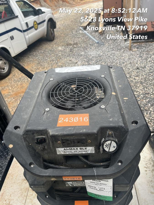 2022 PHOENIX AirMAX Radial Air Mover