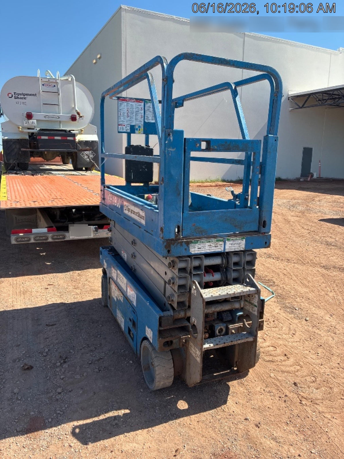 2020 Genie GS-1930 Solid Non Marking Tires, Beacon, Folding rails with half height swing gate