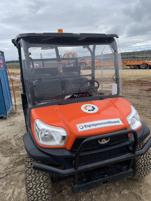 2021 Kubota RTV-X1140W-H Plastic Canopy, Windshield Acrylic Clear, LED Strobe Light, Wire Harness Kit, Back up Alarm