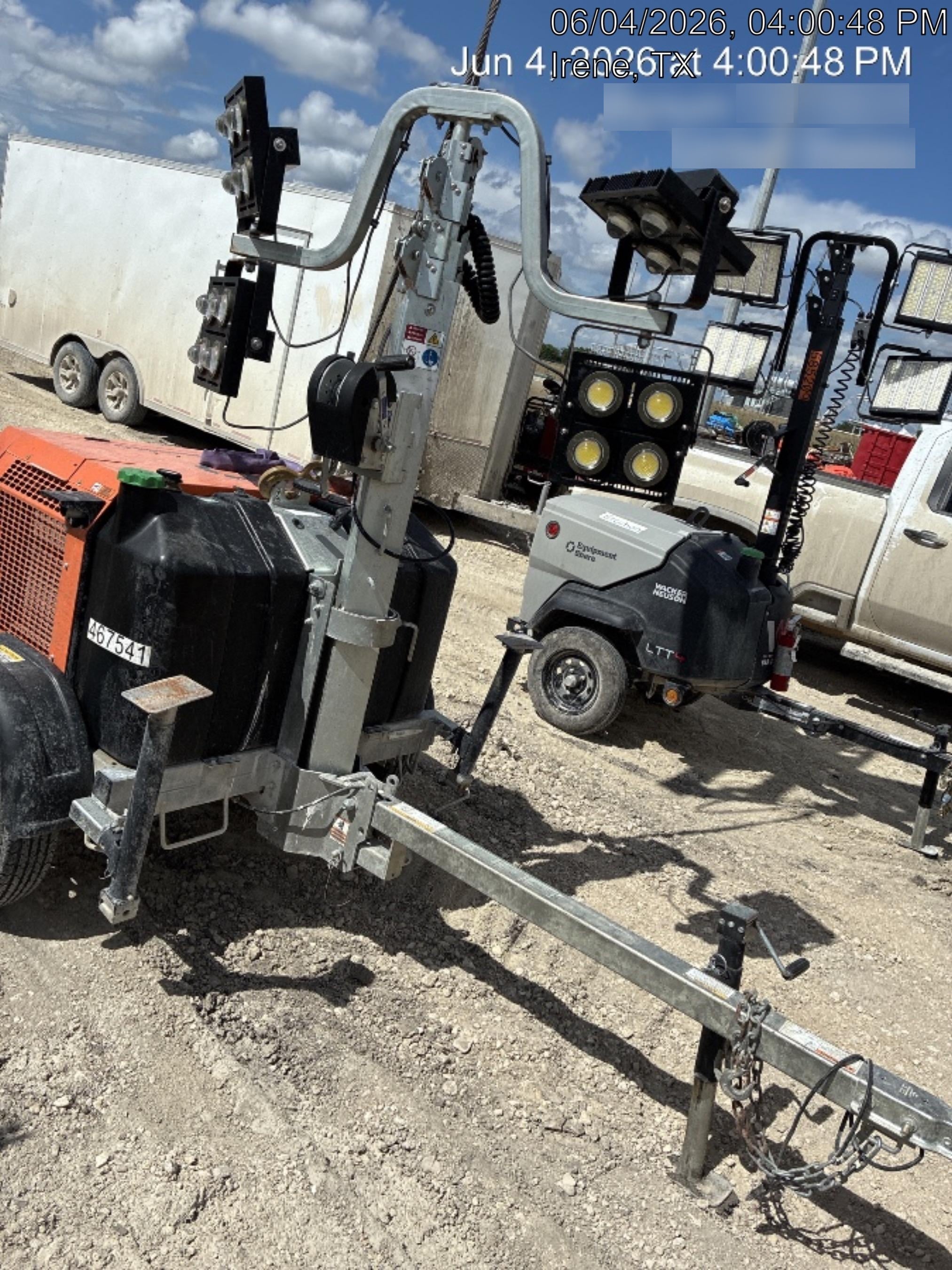 2024 Wanco WLTT-4MM4K Diesel, Deep Sea Controller, Shore Power Plug, Auto Start, (4) 350W LED Floodlights, 4kW Generator, 60 Gal Fuel Tank, 2" Ball, T3