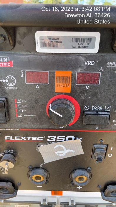 2023 LINCOLN ELECTRIC FLEXTEC 350X