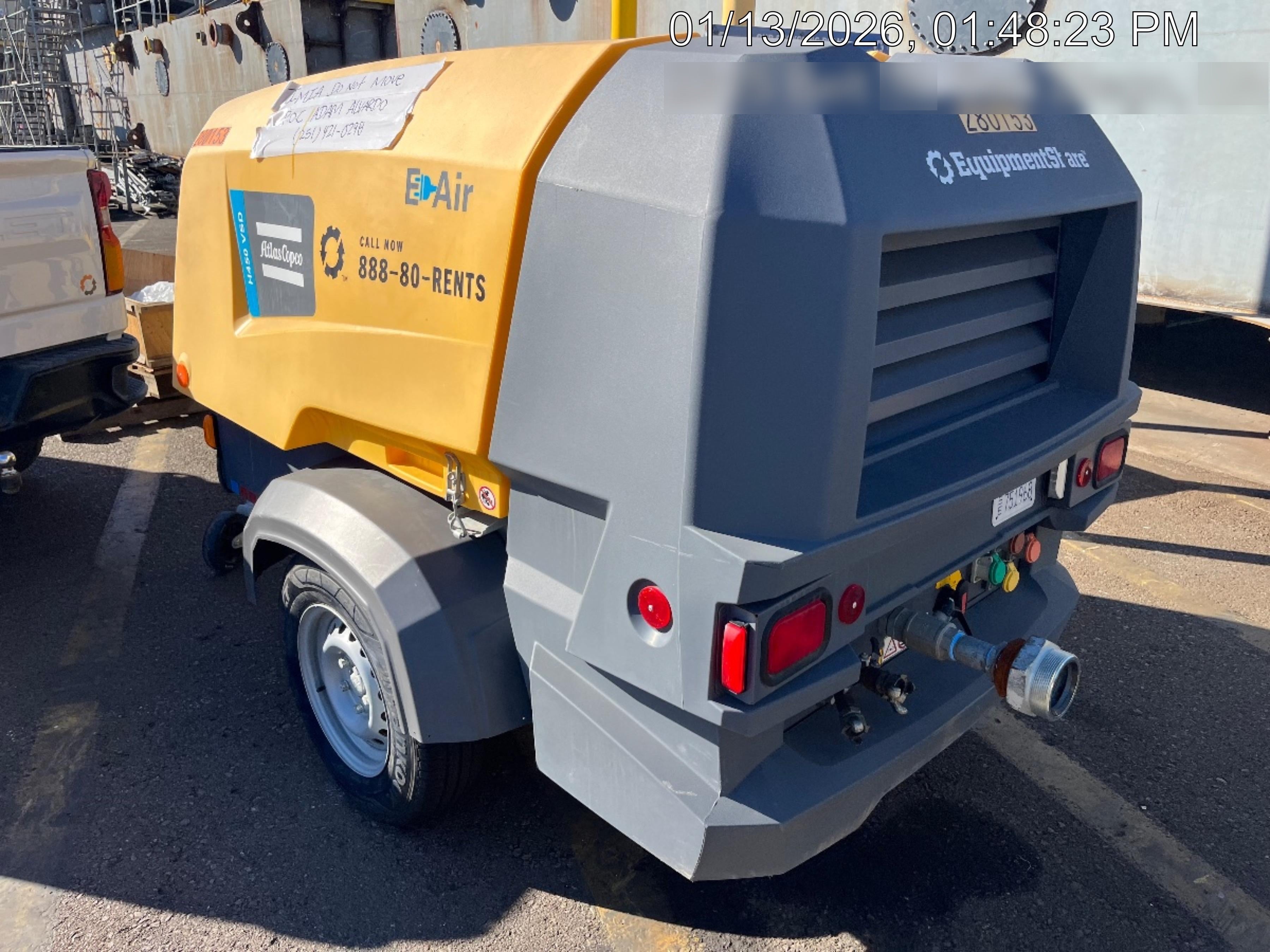 2022 ATLAS COPCO E-AIR H450