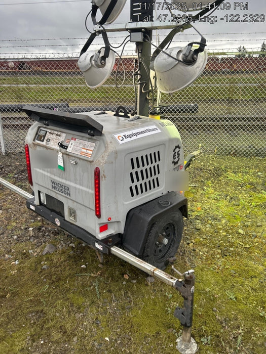 2018 Wacker Neuson LTV6L-MH Wacker Neuson LTV6L Mobile Light Tower w/Fuel Level Sensor Installed