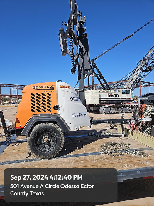 2023 Generac MLT2 Diesel, Flex Switch 120V Input, Powerzone Controller, (4) 320W LED Lights, 4kW Generator, 39.9 Gal Fuel Tank, 2" Ball, T3