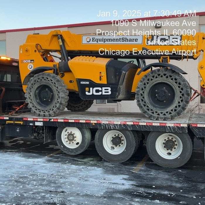 2022 JCB 509-42 74Hp Dsl, Cab/Heat/Air, Sld Tires, LED WL, Bcn, L Hook, EST