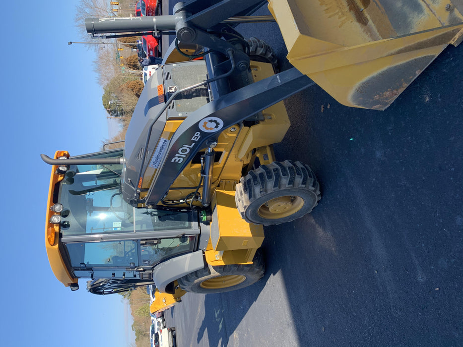 2020 John Deere 310LEP Cab/Heat/Air, 4WD, Standard Stick, Pilot Controls, 2 Way Hydraulics, TAG Manual QC
