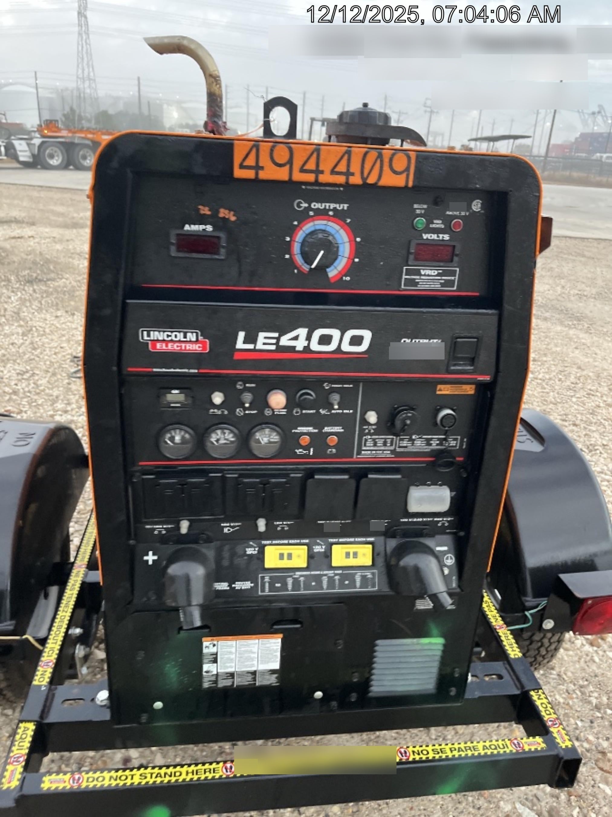 2025 LINCOLN ELECTRIC LE400