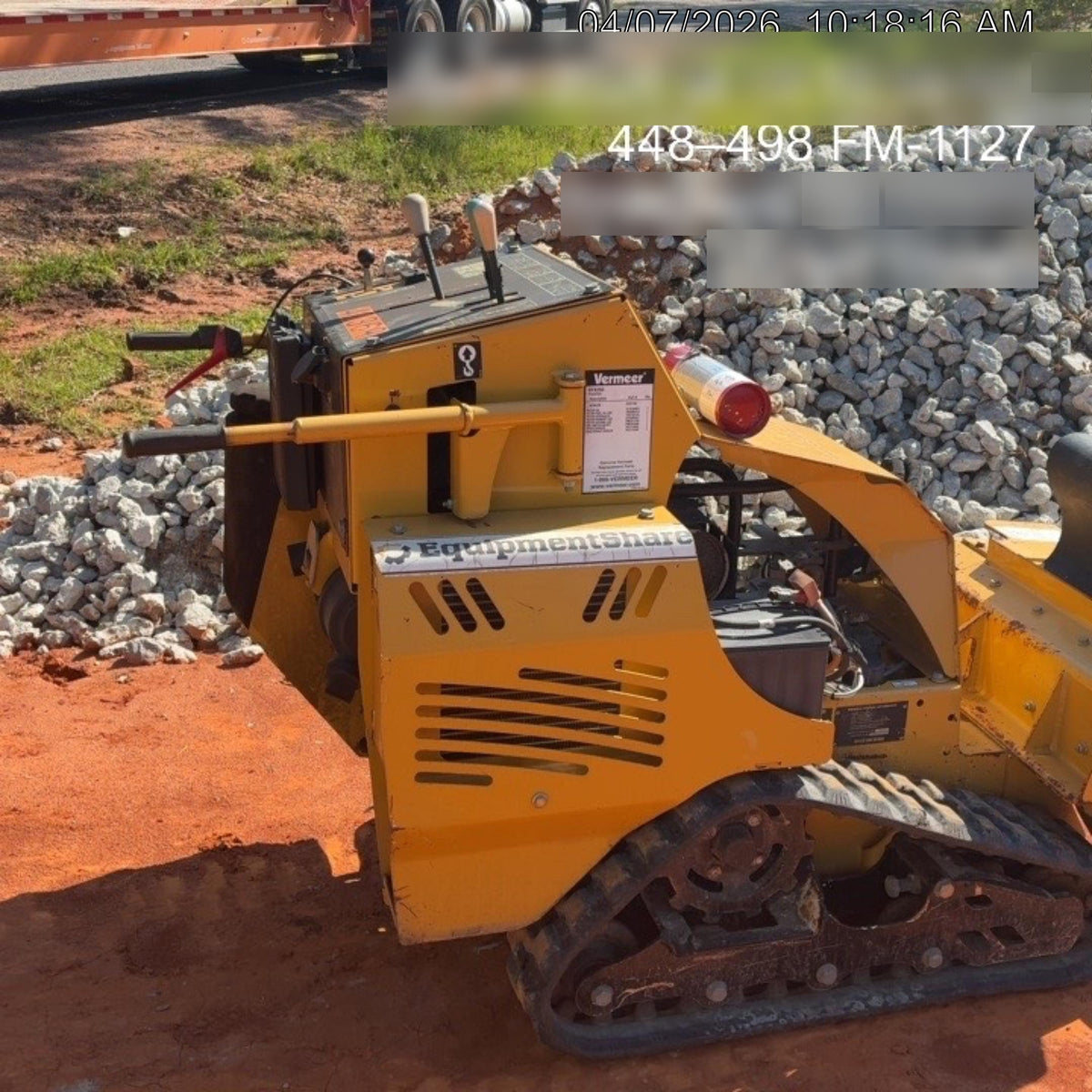 2019 VERMEER RTX250