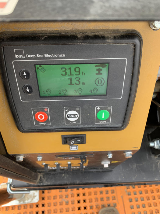 2021 Allmand NLV3GR (4) LED Light Fixture 350W, 23' Vertical Mast, 3kW Prime, Towable, Deep Sea L401, Leveling Jacks, Yanmar T4F 5.8hp