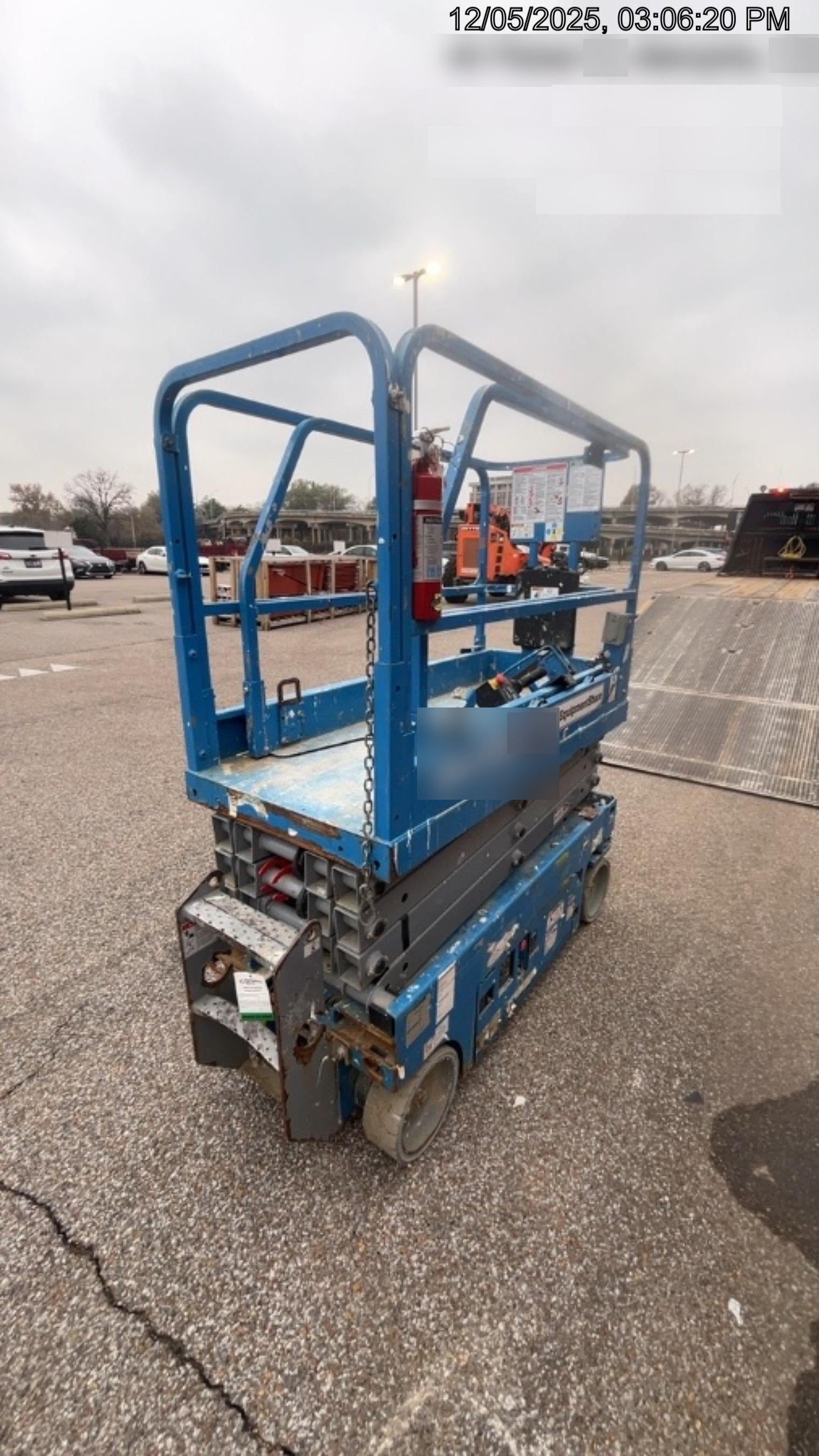 2019 Genie GS-1930 Fixed Rails with Chain Entry