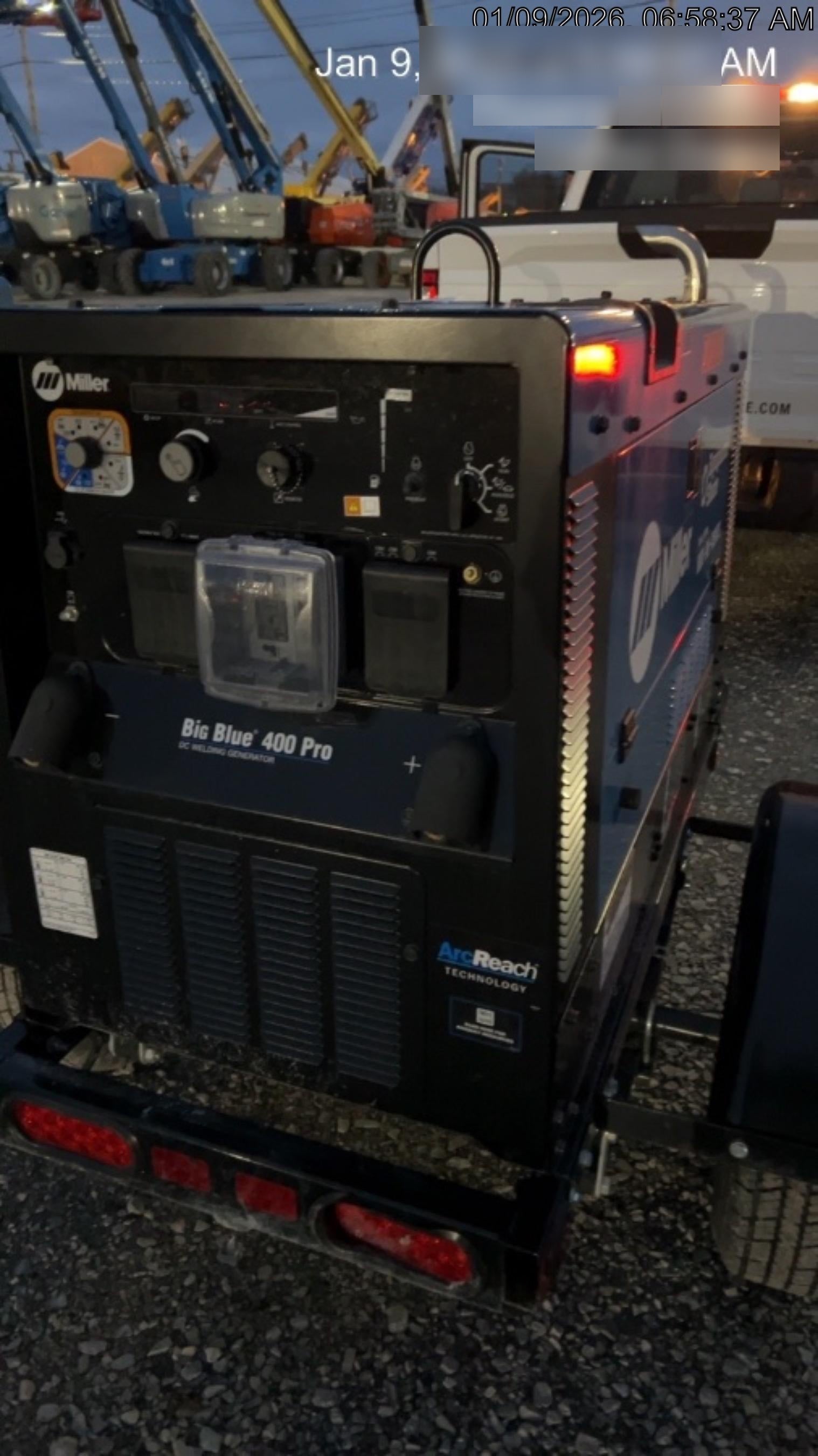 2025 MILLER ELECTRIC BIG BLUE 400