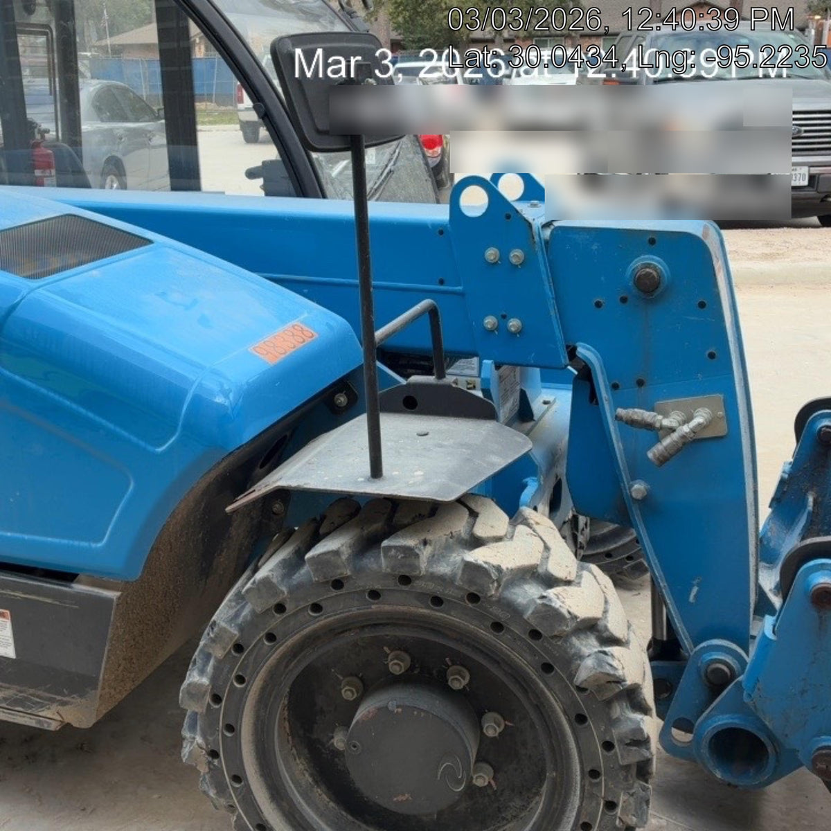 2020 Genie GTH-5519 Cab/Heat/Air, Solid Tires, Work Lights, Beacon, Aux Hydraulics, Back up Alarm