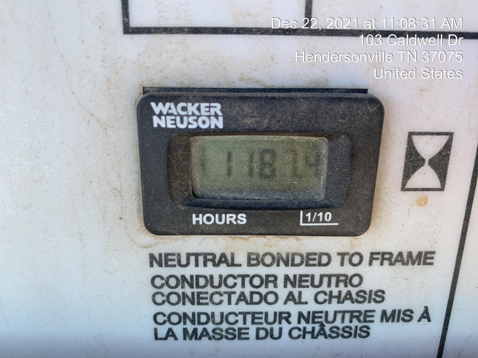 2019 Wacker Neuson LTV6K-LED LED Lighting, ES Track Hardware, Fuel Level Sensor