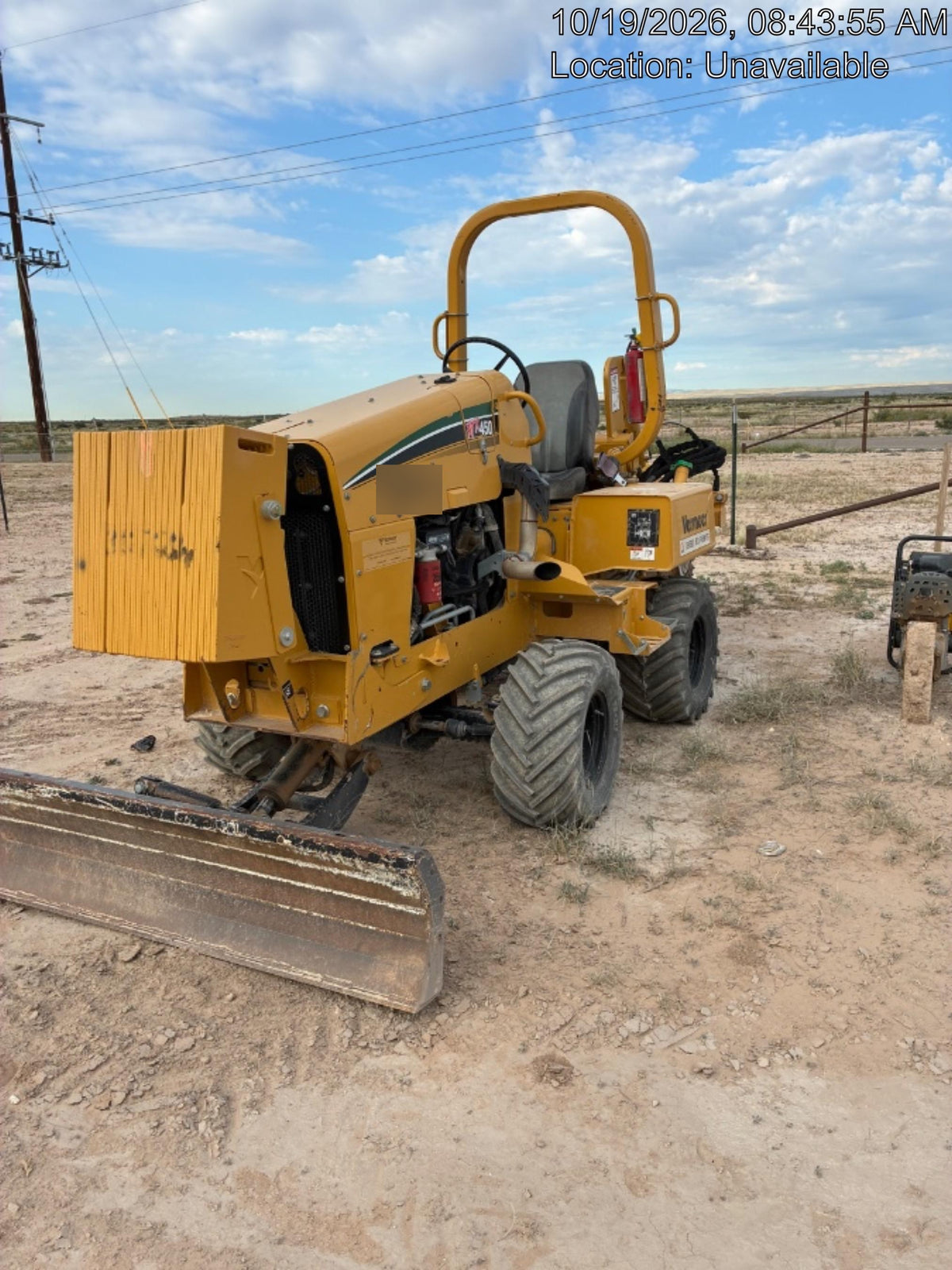 2019 VERMEER RTX450