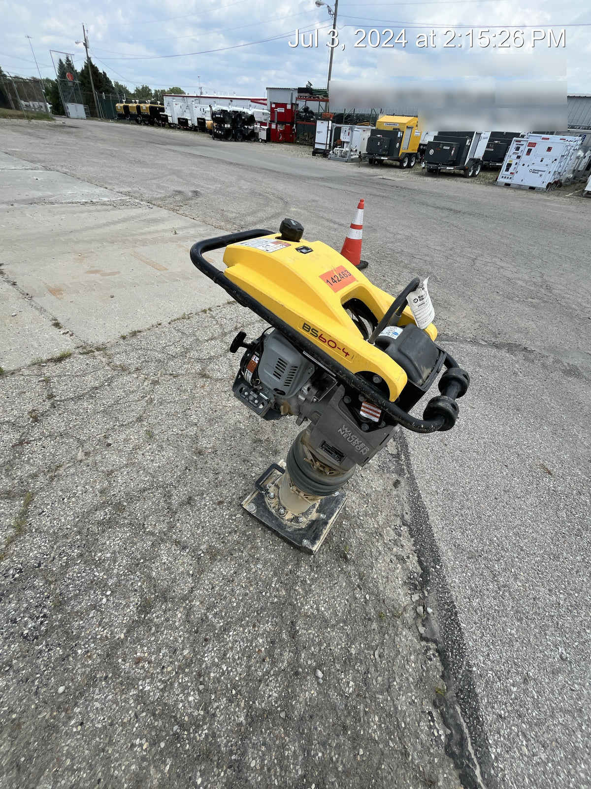 2021 WACKER NEUSON BS60-4As