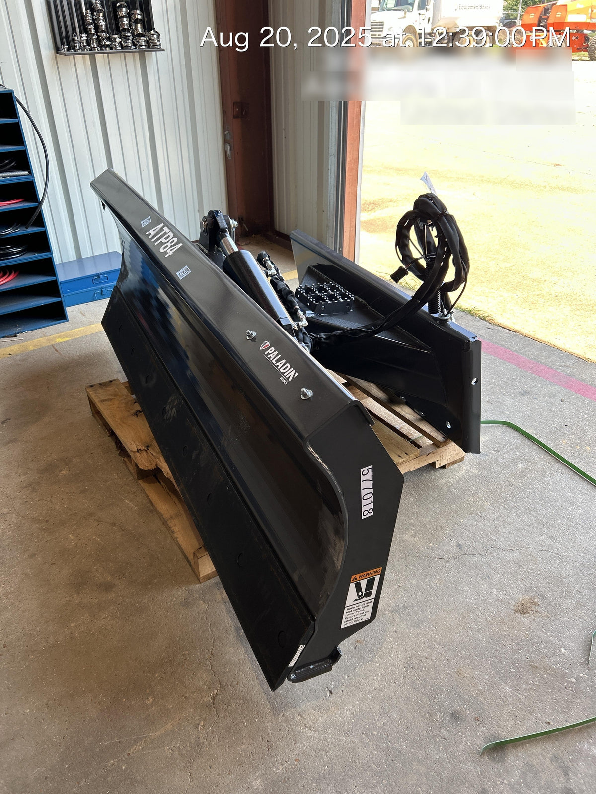 2025 PALADIN Dozer Blade 84"