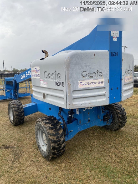 2016 GENIE S-45