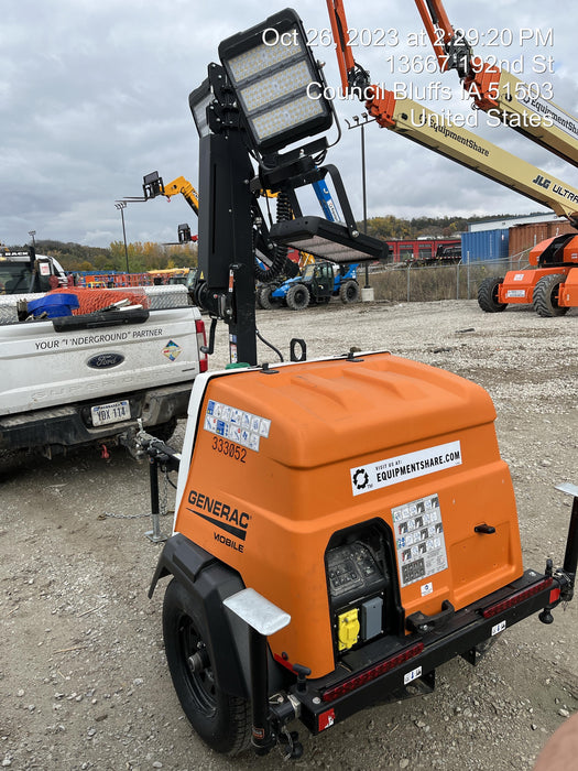 2023 Generac MLT2 Diesel, Flex Switch 120V Input, Powerzone Controller, (4) 320W LED Lights, 4kW Generator, 39.9 Gal Fuel Tank, 2" Ball, T3