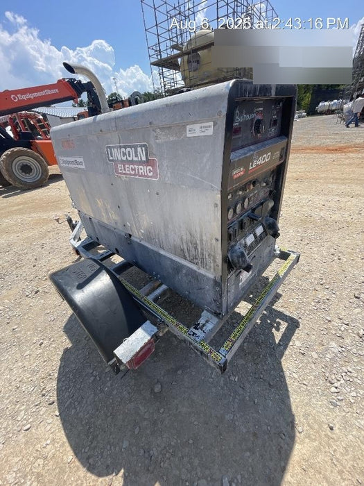 2024 Lincoln Electric LE400 Kubota V1505, Trlr, Cable Rack, Light Kit, ES Decals, T3