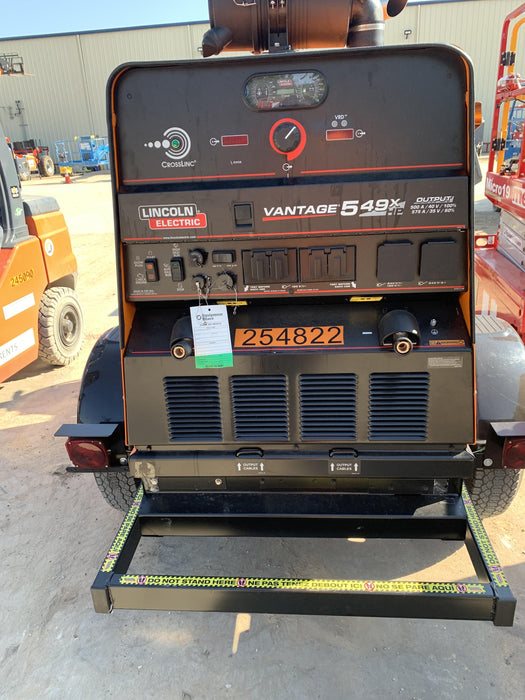 2022 Lincoln Electric Vantage 549X Crosslink Technology, Trailer Mounted, ES Decals, T3