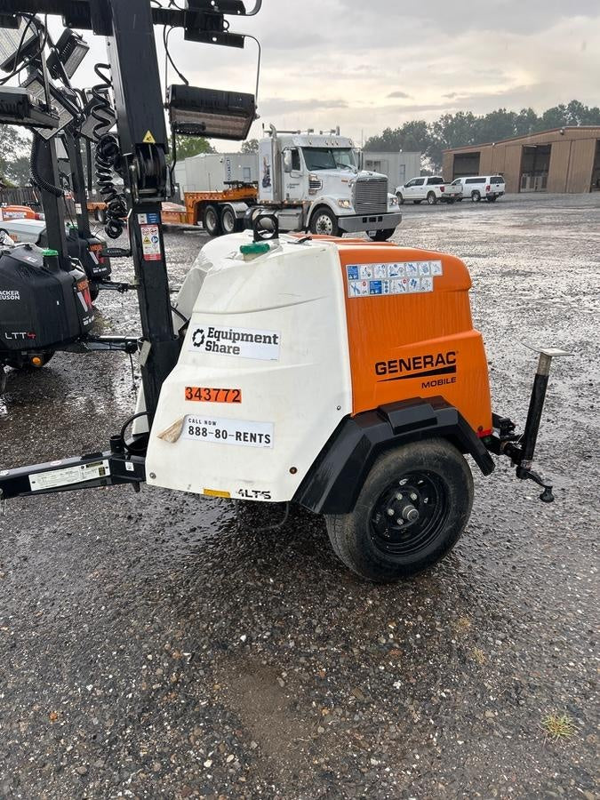 2023 Generac MLT2 Diesel, Flex Switch 120V Input, Powerzone Controller, (4) 320W LED Lights, 4kW Generator, 39.9 Gal Fuel Tank, 2" Ball, T3