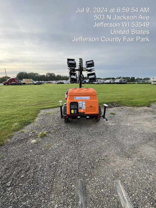 2024 Generac MLT2 Diesel, Flex Switch 120V Input, Powerzone Controller, 
(4) 320W LED Lights, 4kW Generator, 39.9 Gal Fuel Tank, 2" Ball, T3